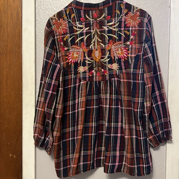 Johnny Was Wirkshop top small - Picture 3 of 5